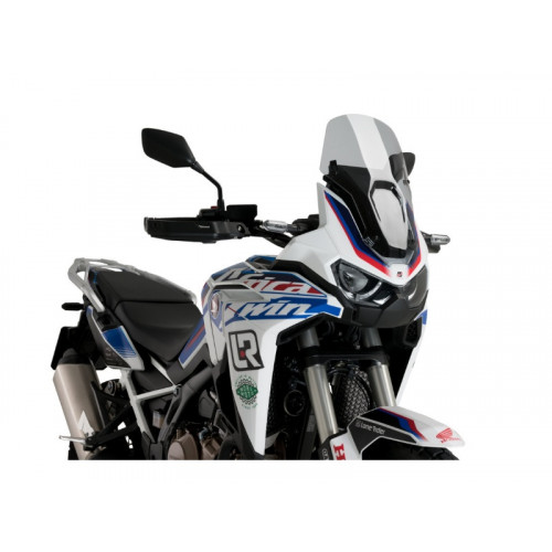 Sport Screen (Light Smoke) For Honda Africa Twin CRF1100L (20-23) By Puig 21397H