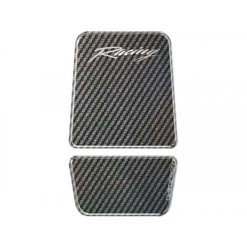 Mini Tank Pad (Carbon Look) For Royal Enfield Interceptor 650 (19-21) By Puig 2560C