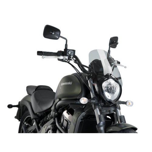 New Generation Sport Screen (Light Smoke) For Kawasaki Vulcan S Cafe (17-20) By Puig 3175H