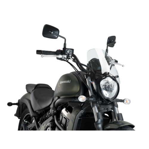 New Generation Sport Screen (Clear) For Kawasaki Vulcan S Cafe (17-20) By Puig 3175W