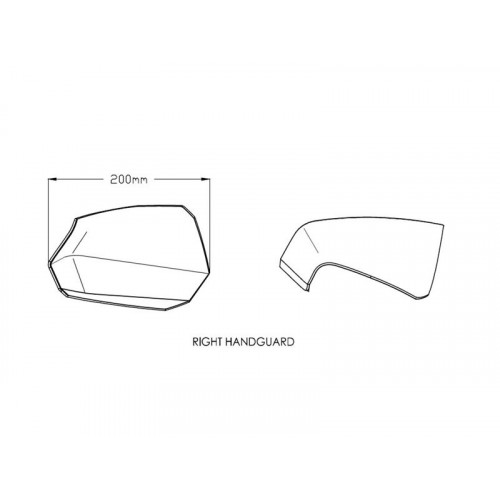 Handguards Maxiscooter (Light Smoke) For Yamaha NMax 125 (21) By Puig 3488H