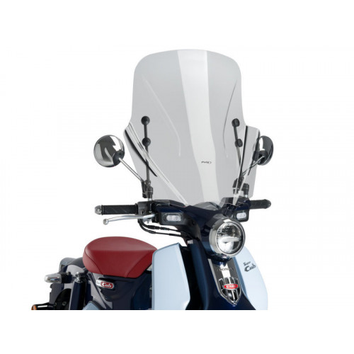 TX Screen (Clear) For Honda Super Cub C125i (18-23) By Puig 3492W