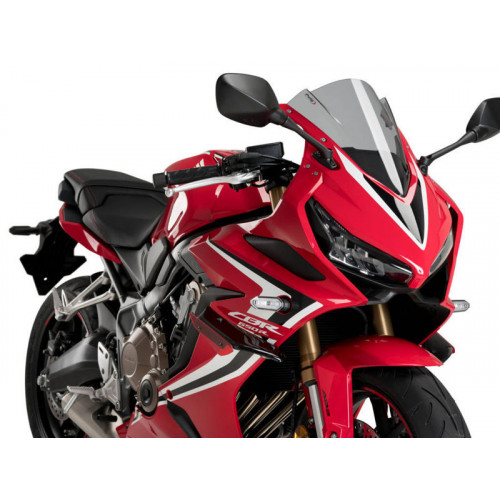 Sport Downforce Spoilers (Red) For Honda CBR650 R (19-20) By Puig 3569R