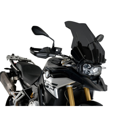 Touring Plus Screen (Dark Smoke) For BMW F850 GS (18-21) By Puig 3595F