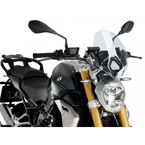 New Generation Sport Screen (Clear) For BMW R1250 R (19-21) By Puig 3623W