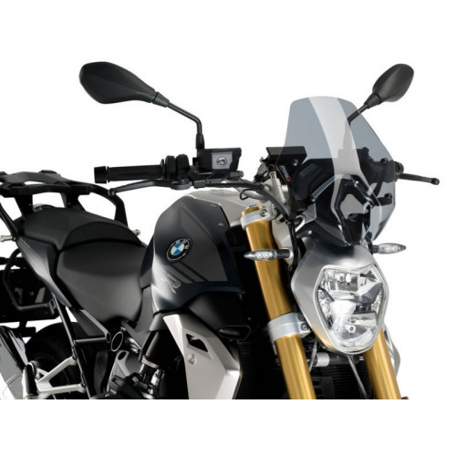 New Generation Sport Screen (Light Smoke) For BMW R1250 R (19-21) By Puig 3624H