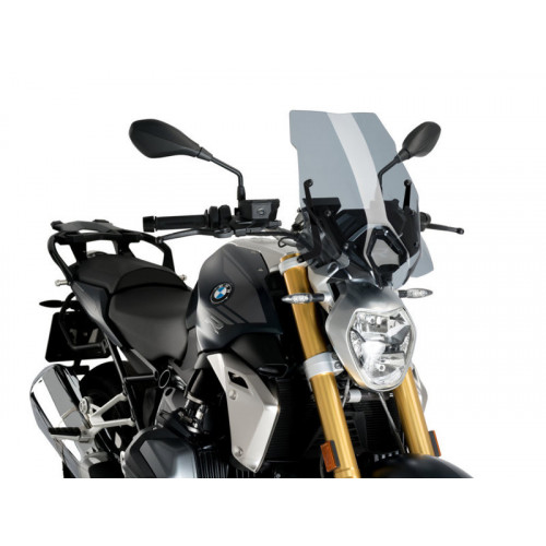 New Generation Touring Screen (Light Smoke) For BMW R1250 R (19-21) By Puig 3626H