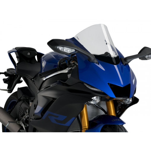 R-Racer Screen (Light Smoke) For Yamaha YZF R6 (17-20) By Puig 3633H