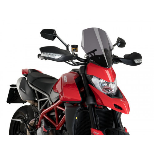 New Generation Sport Screen (Dark Smoke) For Ducati Hypermotard 950 (19) By Puig 3634F