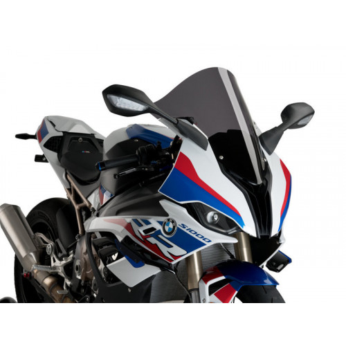 R-Racer Screen (Dark Smoke) For BMW S1000 RR (19-20) By Puig 3641F