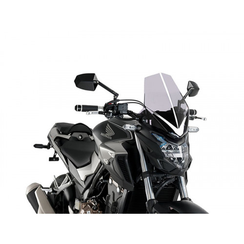 New Generation Sport Screen (Clear) For Honda CB500 F (16-20) By Puig 3657W