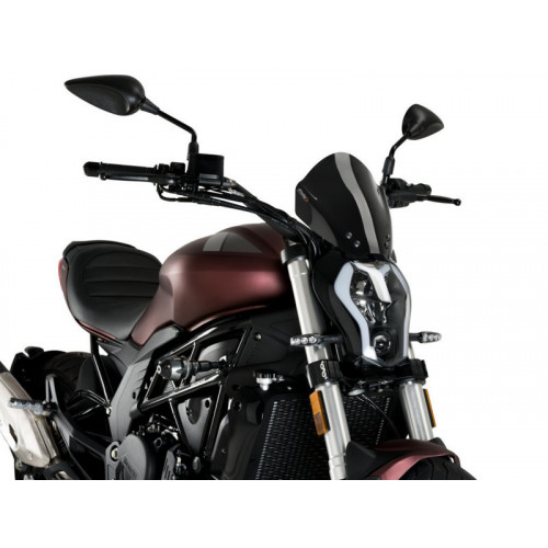 New Generation Sport Screen (Black) For Benelli 502 Cruiser (19-21) By Puig 3690N