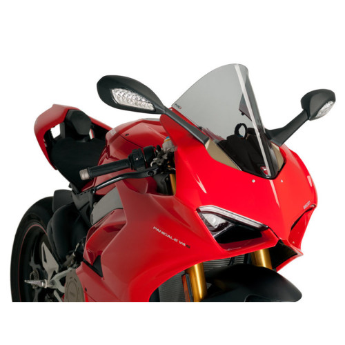 R-Racer Screen (Black) For Ducati Panigale 1100 VS (20-21) By Puig 3759N