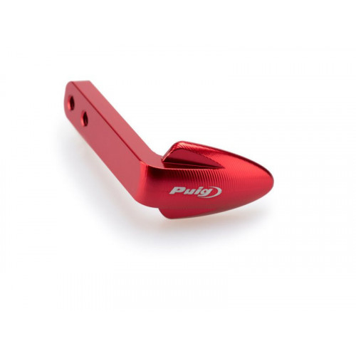 Brake Lever Guard Coloured Tip (Red) For Benelli Leoncino 250 (20-21) By Puig 3766R