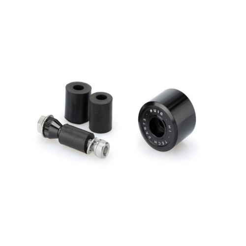 Bar End Weight Compatible With Puig Lever Guard (Black) For Harley Davidson Pan America 1250 (21-24) By Puig 3770N