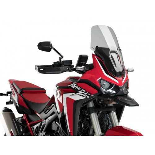 Touring Screen (Light Smoke) For Honda Africa Twin CRF1100L (20-21) By Puig 3818H