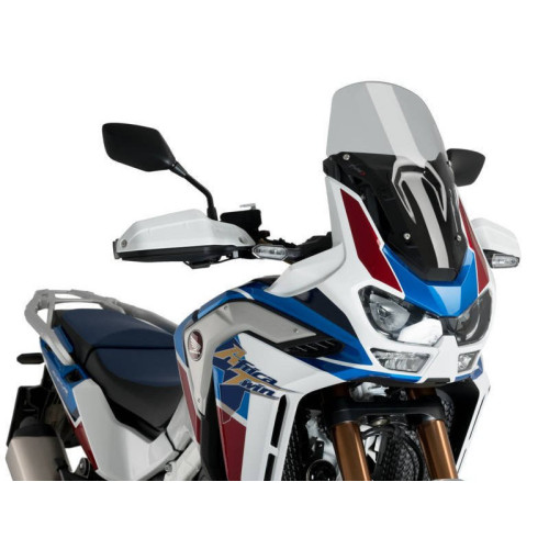 Sport Screen (Black) For Honda Africa Twin CRF1100L Adventure Sports (20) By Puig 3820N