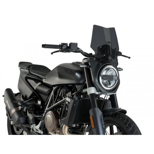 New Generation Sport Screen (Dark Smoke) For Husqvarna Svartpilen 701 (19-20) By Puig 3858F