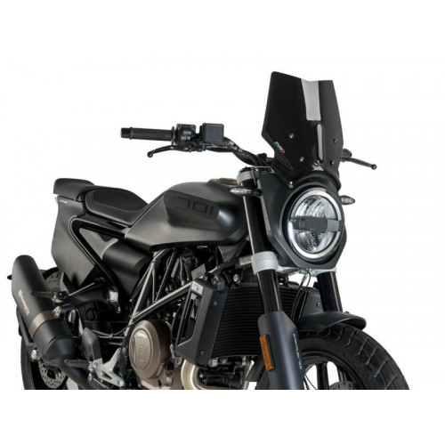 New Generation Sport Screen (Black) For Husqvarna Svartpilen 701 (19-20) By Puig 3858N