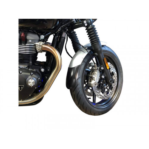 Front Fender Extender (Black) For Triumph Speed Twin (19-21) By Puig 3862N