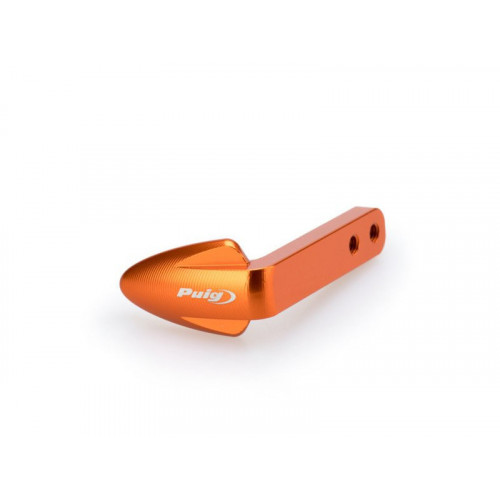 Clutch Lever Guard Coloured Tip (Orange) For Indian FTR1200 (20-21) By Puig 3878T