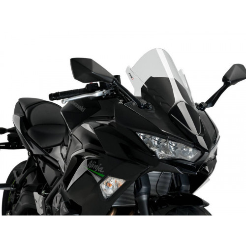 Z-Racing Screen (Clear) For Kawasaki Ninja 650 (20-21) By Puig 3881W