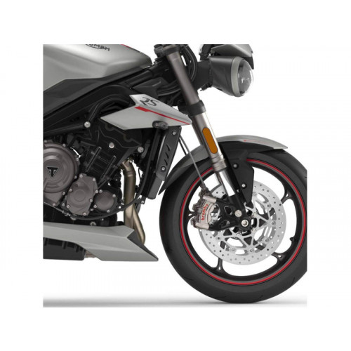 Front Fender Extender (Black) For Triumph Speed Triple 1050 (16-20) By Puig 3898N