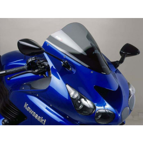 Racing Screen (Blue) For Kawasaki ZZR 1400 (06-21) By Puig 4057A