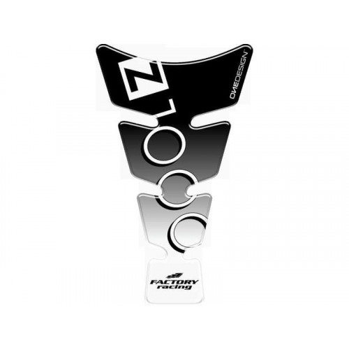 Spirit Tank Pad With Model Logo (Black) For Ducati 999 R (05-06) By Puig 4342N