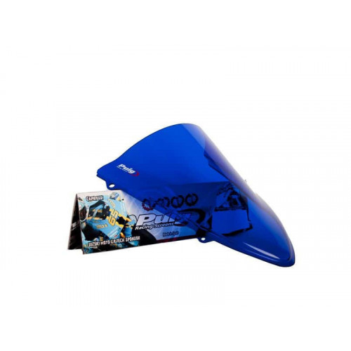 Racing Screen (Blue) For Kawasaki Ninja 250 R (08-12) By Puig 4626A