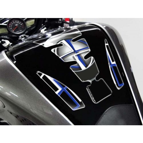 Wings Tank Pad With BMW Logo (Black) For BMW R1100 S (03-06) By Puig 4718N