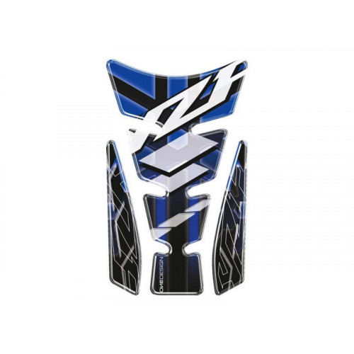 Wings Tank Pad With YZF Logo (Blue) For Yamaha YZF 1000 R Thunderace (96-02) By Puig 4723A