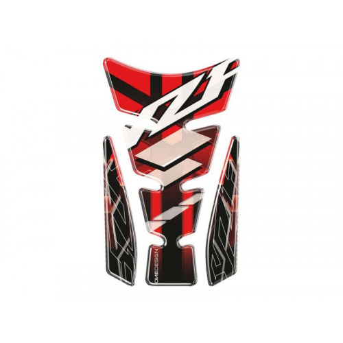 Wings Tank Pad With YZF Logo (Red) For Yamaha YZF R1 (98-13) By Puig 4723R