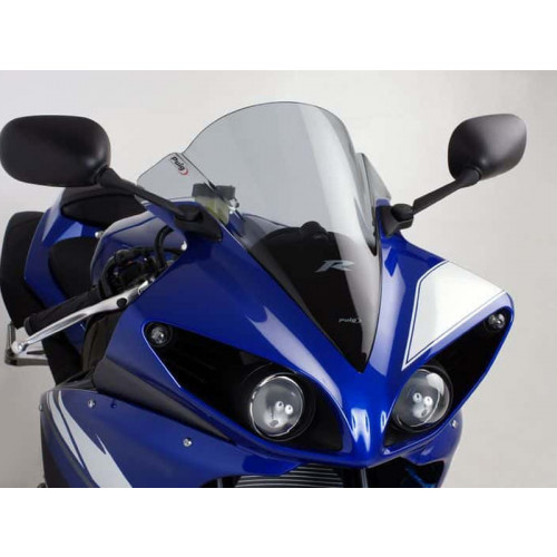 Z-Racing Screen (Light Smoke) For Yamaha YZF R1 (09-14) By Puig 4935H