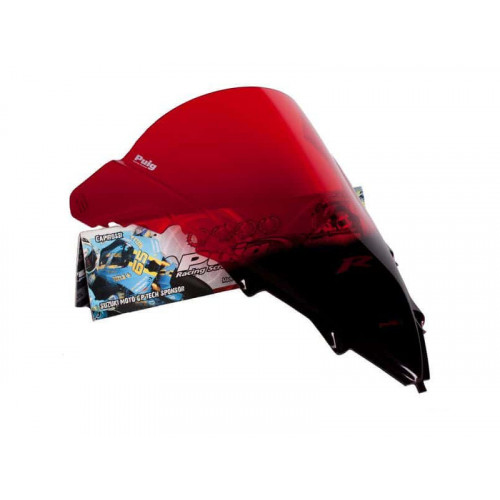 Z-Racing Screen (Red) For Yamaha YZF R1 (09-14) By Puig 4935R