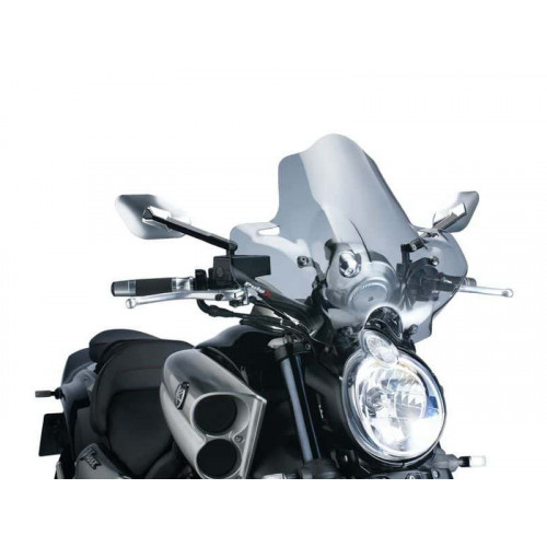 New Generation Sport Screen (Clear) For Yamaha VMax (09-20) By Puig 4952W