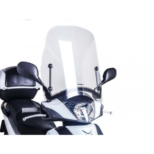 TS Screen (Clear) For Honda Scoopy SH 150i (09-12) By Puig 5183W