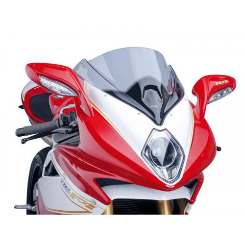 Z-Racing Screen (Light Smoke) For MV Agusta F4 1000 R (13-15) By Puig 5256H