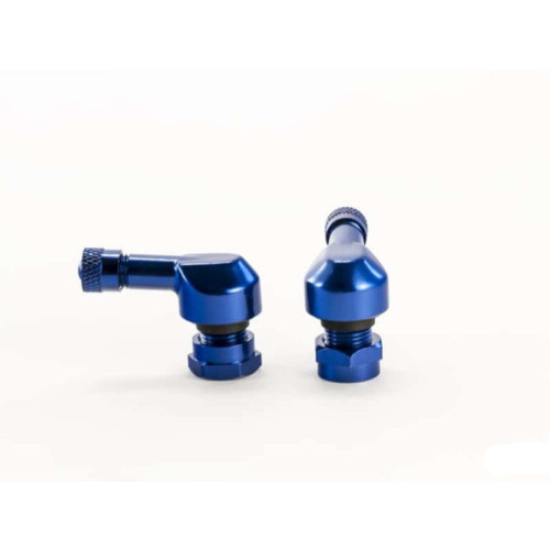 Race Tyre Valves 11mm (Blue) For Aprilia Tuono 125 (17-21) By Puig 5591A