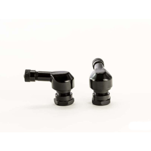 Race Tyre Valves 11mm (Black) For ZERO S (17-21) By Puig 5591N