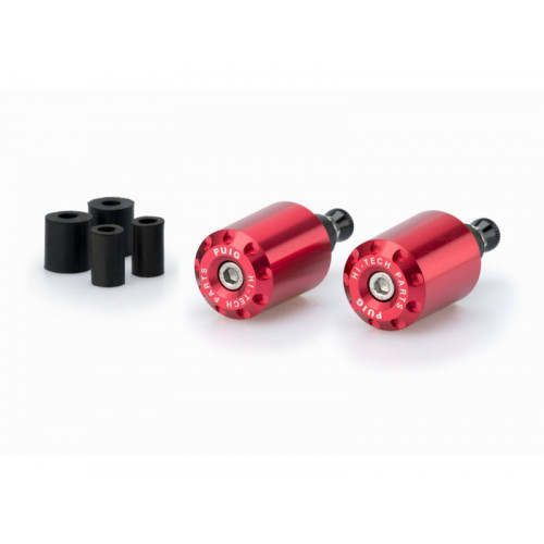 Long Bar Ends (Red) For Yamaha FZ1 (06-15) By Puig 5621R