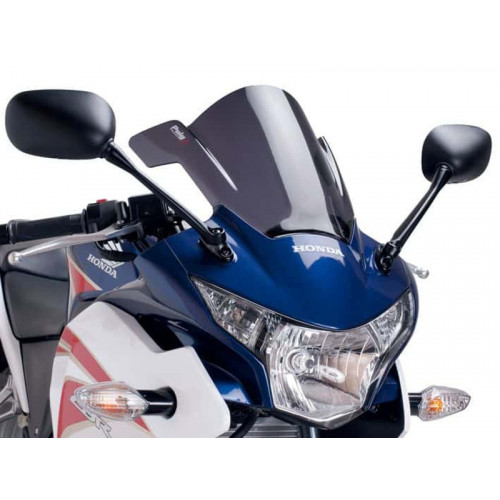 Z-Racing Screen (Light Smoke) For Honda CBR250 R (11-15) By Puig 5643H