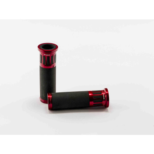 Hi-Tech Racing Hand Grips 119mm (Red) For Benelli Leoncino 800 (22) By Puig 5879R