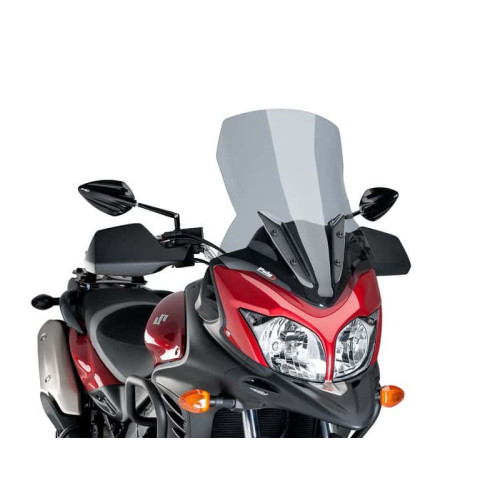 Touring Screen (Light Smoke) For Suzuki V-Strom DL 650 XT (15-16) By Puig 5895H