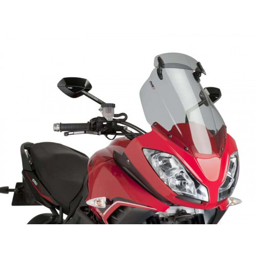 Touring Screen With Extender (Light Smoke) For Triumph Tiger Sport 1050 (13-15) By Puig 5919H