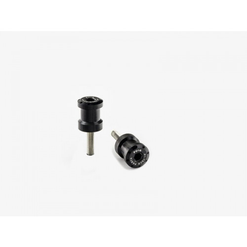 Spools 6mm (Black) For Aprilia RS50 (99-10) By Puig 5922N