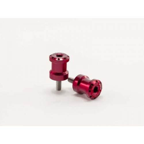 Spools 6mm (Red) For Benelli Leoncino 800 Trail (22-23) By Puig 5922R