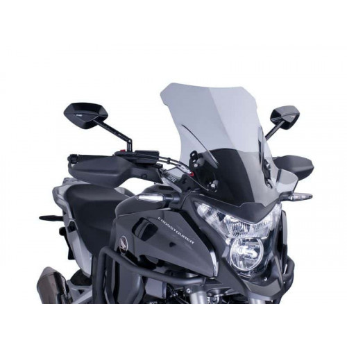 Touring Screen (Light Smoke) For Honda VFR 1200X Crosstourer (12-15) By Puig 5993H