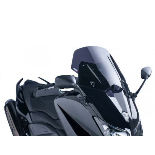 V-Tech Line Sport Screen (Dark Smoke) For Yamaha TMax 530 (12-16) By Puig 6036F