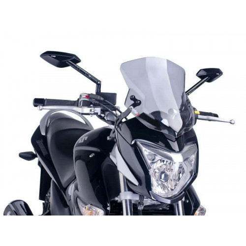 New Generation Sport Screen (Black) For Suzuki Inazuma (13-17) By Puig 6251N